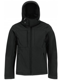 VESTE SOFTSHELL CAPUCHE...