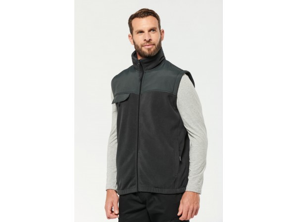 VESTE POLAIRE MANCHES AMOVIBLES