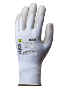 Gant EUROCUT P318 HPPE cut 3 18G bleu paume enduit PU 2