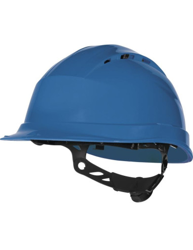 CASQUE DE CHANTIER VENTILE SERRAGE GLISSIÈRE