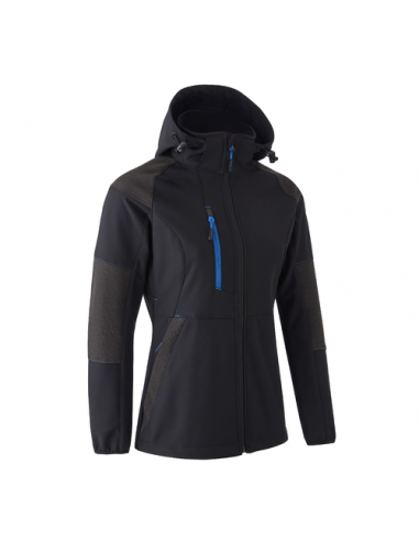 VESTE SOFTSHELL FEMME IMPER-RESPIRANTE - ANTILOPE