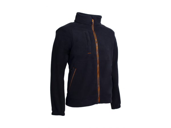 KOALA  VESTE POLAIRE 100% PES RECYCLÉ - 350G/M2 - MARINE