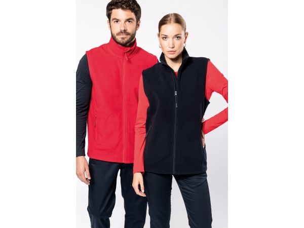 K9120 - Bodywarmer micropolaire écoresponsable unisexe