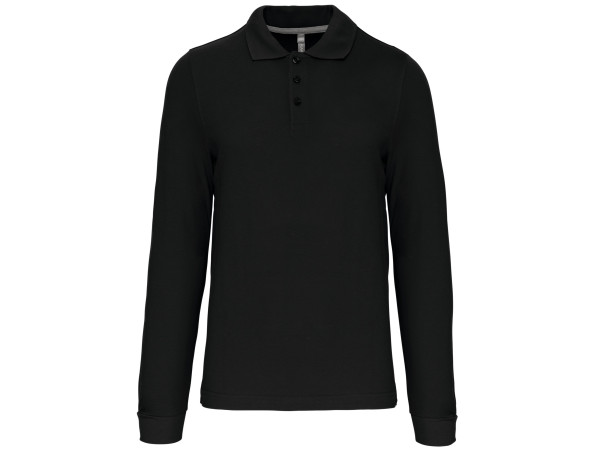 Polo manches longues 220g/m²