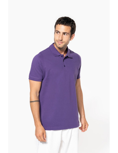 POLO HOMME MANCHES COURTES 220g/m²
