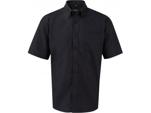 RU933M - Chemise homme manches courtes Oxford
