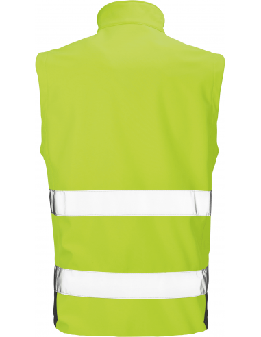 Gilet softshell Haute Visibilité