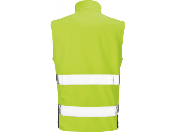 Gilet softshell Haute Visibilité