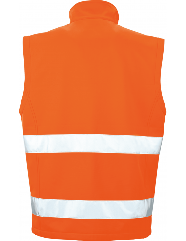 Gilet softshell Haute Visibilité