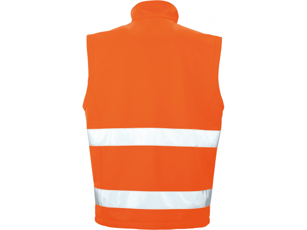 Gilet softshell Haute Visibilité