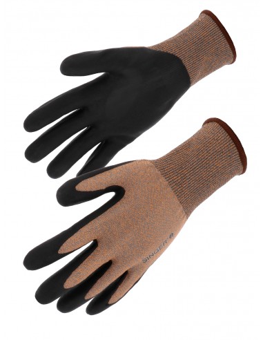 Gant PEHD. Coupure D. Nitrile mousse...