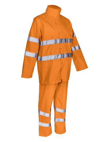 KAWA Ensemle de pluie Jaune HV