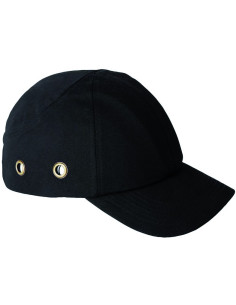 Casquette anti-heurt Hi-Viz noire