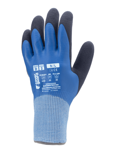 GANTS EUROWINTER D100 CUT D. 13G HPPE LATEX 2...