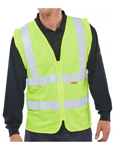 GILET SONDEUR HAUTE-VISIBILITE
