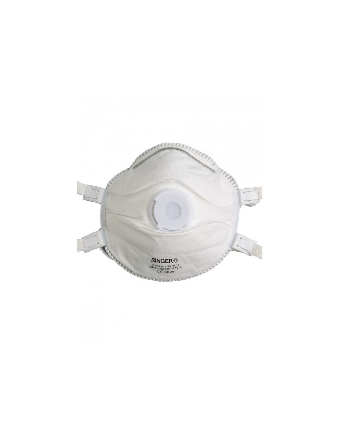 Masque anti-poussière WISENT (FFP3 V, 2 pces, avec valve)