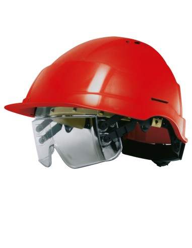 CASQUE IRIS AVEC LUNETTES INTEGREES NF EN 397...