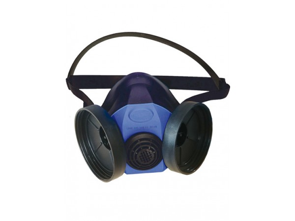 copy of DEMI-MASQUE RESPIRATOIRE. EN SILICONE. POUR 2 FILTRES.