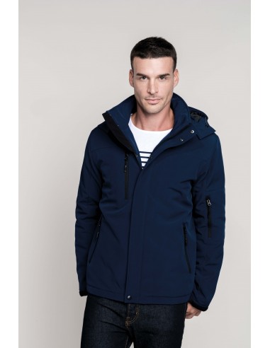 Parka softshell doublée capuche homme