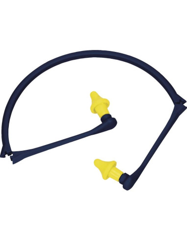 BOUCHONS D'OREILLE RELIES PAR ARCEAU PLIABLE - CONICAP01