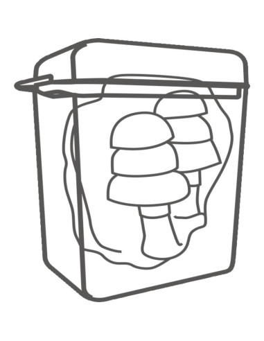 SACHET DE 10 PAIRES DE BOUCHONS D'OREILLE...