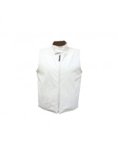 GILET P.U BLANC