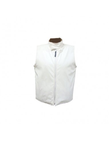 GILET P.U BLANC